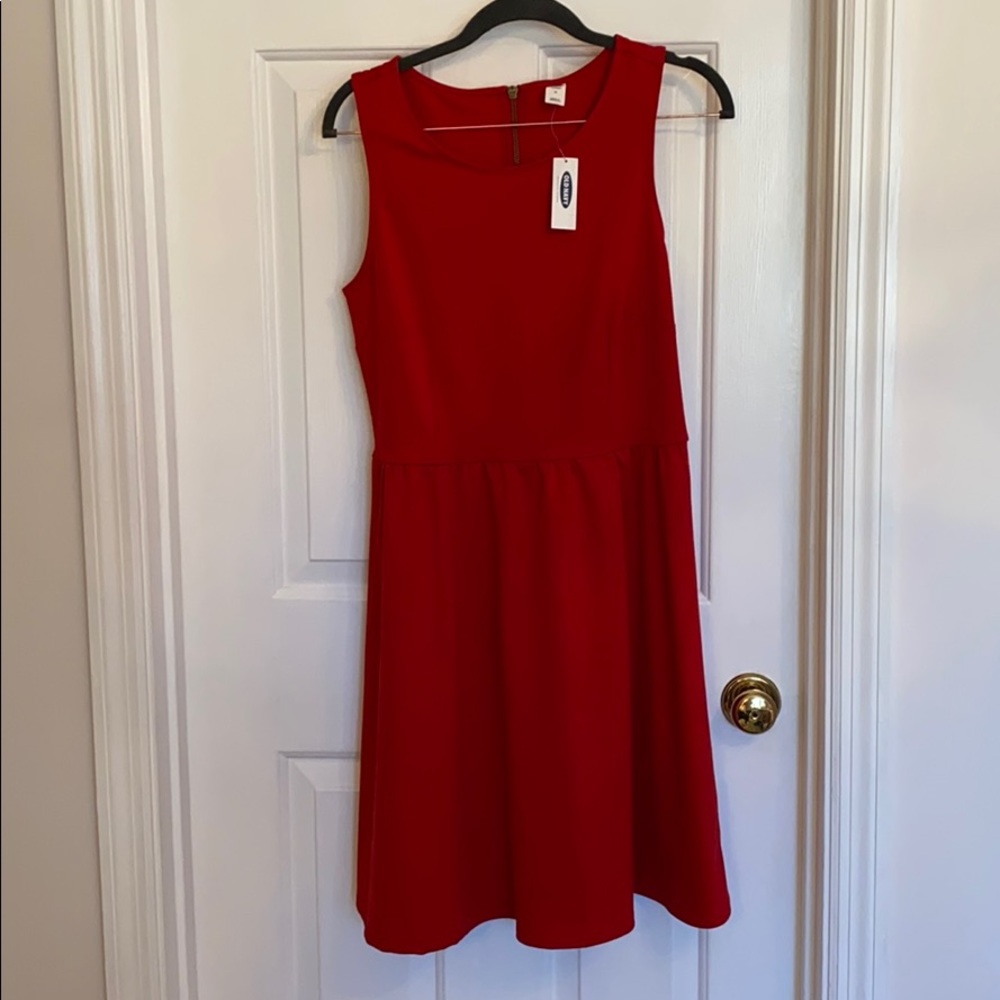 Red Old Navy dress